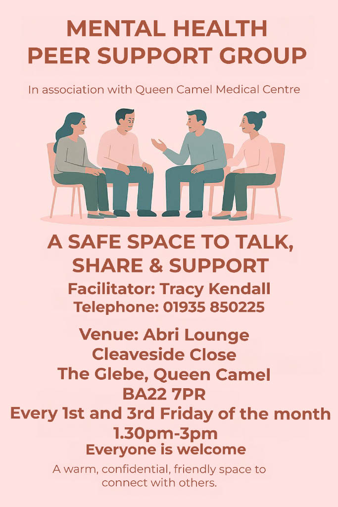 Poster showing information of group